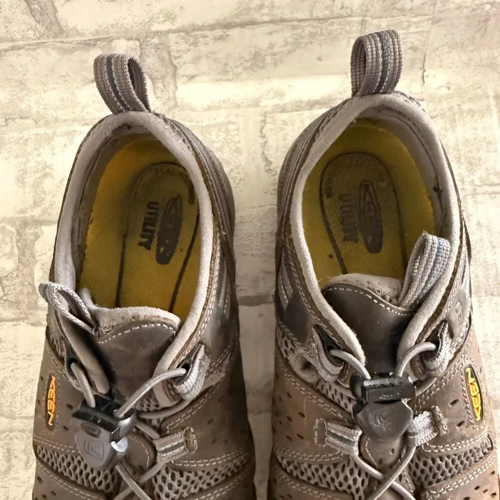 KEEN Utility Atlanta Cool II Steel Toe Work Shoes Steel Toe Shoes Sz 10.5EE